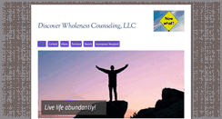 Desktop Screenshot of discoverwholenesscounseling.com